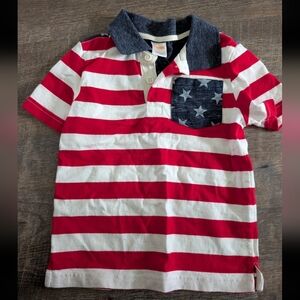 Gymboree Flag Shirt Boys 3T